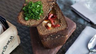 Рецепт Горохового супа в хлебе