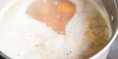 Шаг 7: горохового супа в хлебе