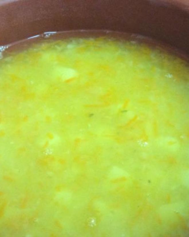 Рецепт густого постного горохового супа