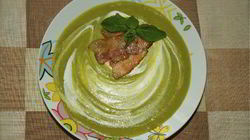 Рецепт Мятна-горохового крем-суп