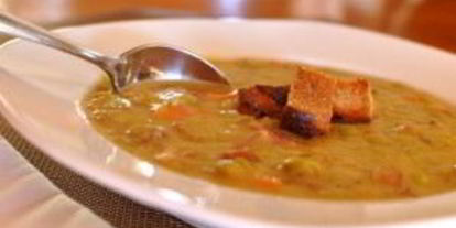 Шаг 5: простого горохового супа с копченостями