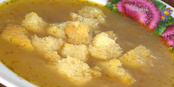 Рецепт супа горохового , любимого