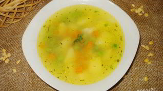 Рецепт Супа горохового постного