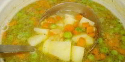 Шаг 4: супа горохового постного