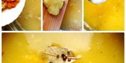 Шаг 3: супа горохового с ребрами