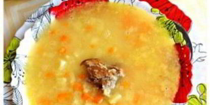 Шаг 4: супа горохового с ребрами