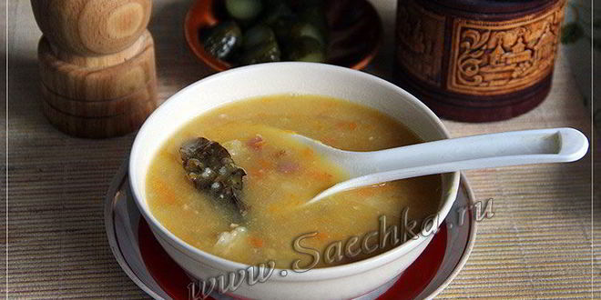 Рецепт супа горохового