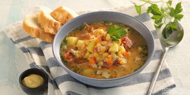 Рецепт вкусного горохового супа