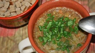 Рецепт Грибного супа из сушеных белых грибов