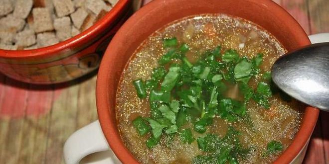 Рецепт Грибного супа из сушеных белых грибов