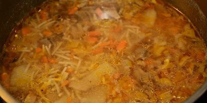 Шаг 4: грибного супа из сушеных белых грибов