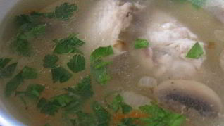 Рецепт Грибного супа с курицей