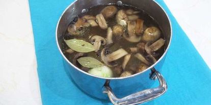 Шаг 5: грибного супа с сыром