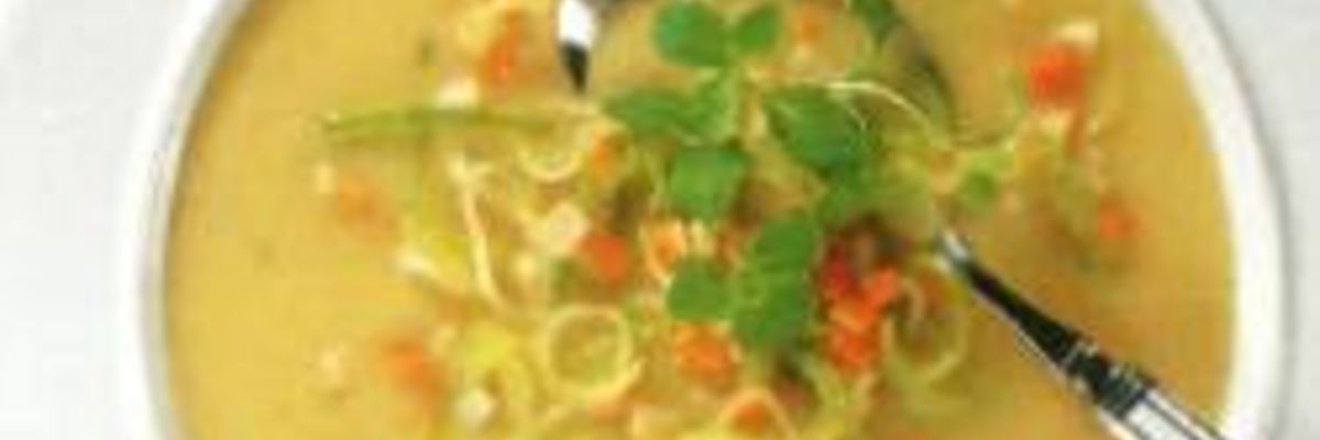 Рецепт Картофельного крема-супа с майораном