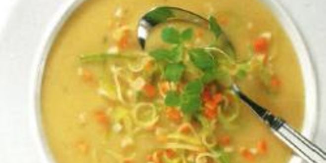 Рецепт Картофельного крема-супа с майораном