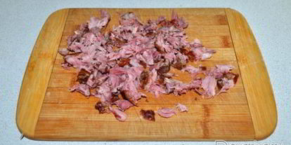 Шаг 3: картофельного супа с копченостями и сливками