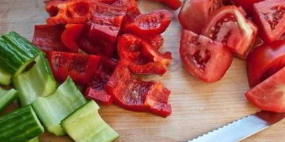 Шаг 1: гаспачо томатного холодного суп классический