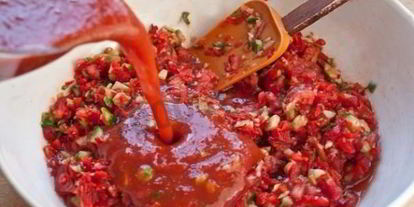 Шаг 5: гаспачо томатного холодного суп классический