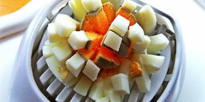 Шаг 7: холодника на кефире с маринованной свеклой