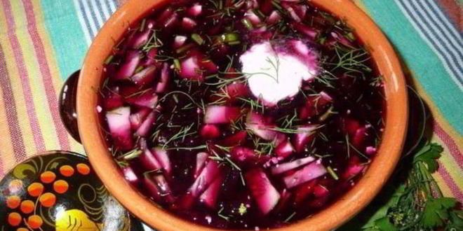 Рецепт холодника на воде