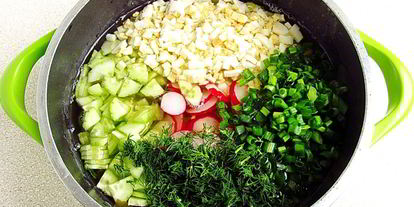 Шаг 5: холодника со щавелем