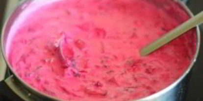 Шаг 4: холодника со свеклой на кефире