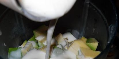 Шаг 3: холодного крема-супа с авокадо на кефире