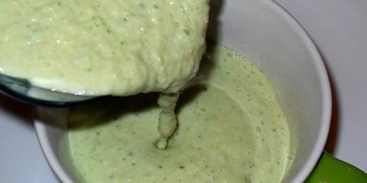 Шаг 5: холодного крема-супа с авокадо на кефире