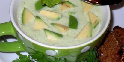 Шаг 6: холодного крема-супа с авокадо на кефире