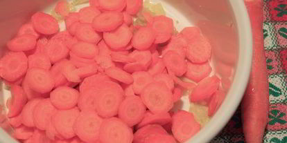 Шаг 1: холодного морковного супа