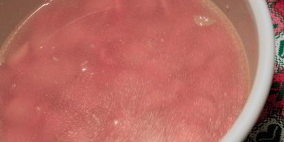 Шаг 2: холодного морковного супа