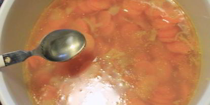 Шаг 3: холодного морковного супа