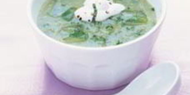 Рецепт Холодного огуречного супа с мятой