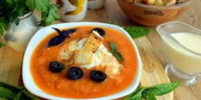 Шаг 3: холодного супа иза кабачкового икр