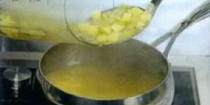 Шаг 5: холодного супа из лосося с луком-пореем