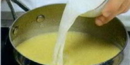 Шаг 6: холодного супа из лосося с луком-пореем