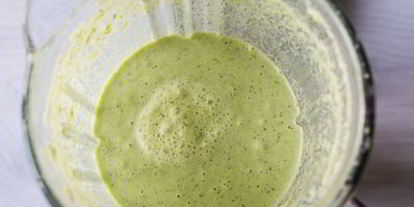 Шаг 4: холодного супа из огурца и цуккини