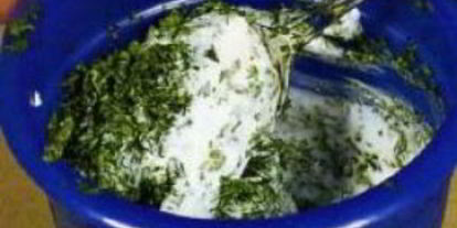 Шаг 1: холодного супа из огурцов с копченой салакой