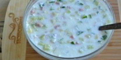 Шаг 6: холодного супа на кефире