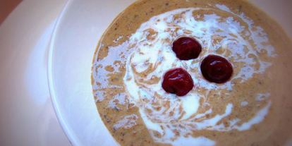 Шаг 4: холодного супа-пюре с черносливом и отрубями