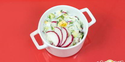 Шаг 4: холодного супа редиска