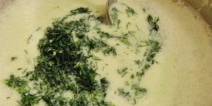 Шаг 5: холодного супа с огурцом