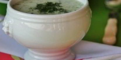 Шаг 7: холодного супа с огурцом