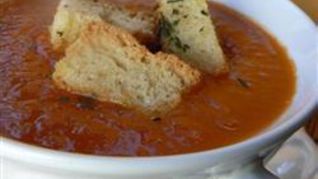 Рецепт Холодного томатного супа с розмарином