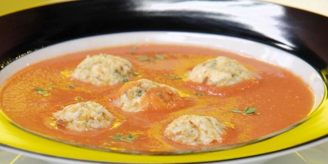 Рецепт холодного томатного супа