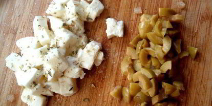 Шаг 5: огуречно-кабачкового холодный суп с моцареллой