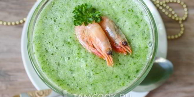 Рецепт Огуречно-мятного холодный суп