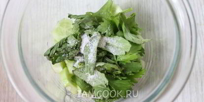 Шаг 5: огуречно-мятного холодного супа