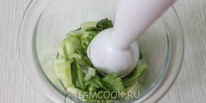 Шаг 6: огуречно-мятного холодного супа