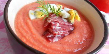 Шаг 3: сальмореха — испанского холодного супа-пюре